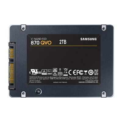 SAMSUNG 内蔵SSD 870QVO 2.5インチ /2TB